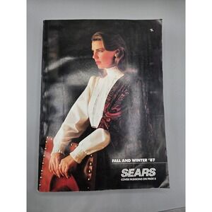 Sears 1987 Fall and Winter Catalog Canada Excellent